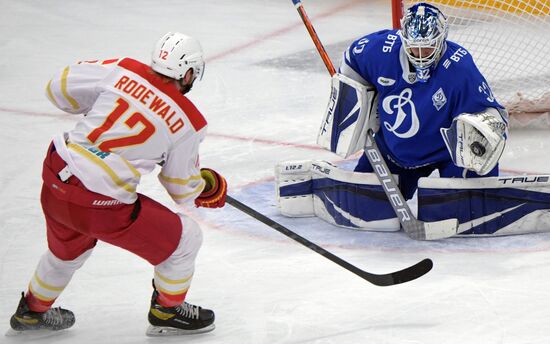 Russia Ice Hockey Kontinental League Dynamo - Kunlun