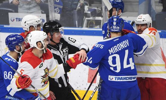 Russia Ice Hockey Kontinental League Dynamo - Kunlun