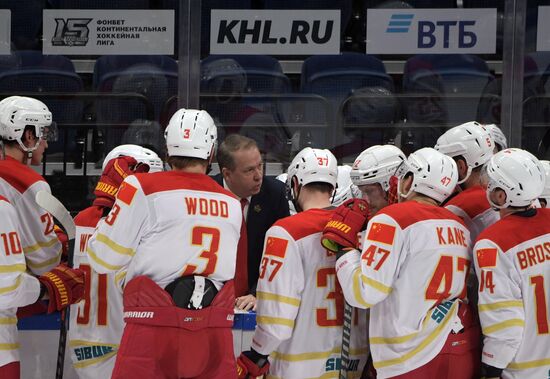 Russia Ice Hockey Kontinental League Dynamo - Kunlun