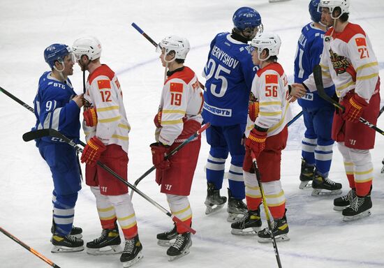 Russia Ice Hockey Kontinental League Dynamo - Kunlun