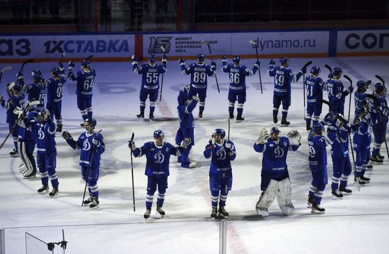 Russia Ice Hockey Kontinental League Dynamo - Kunlun