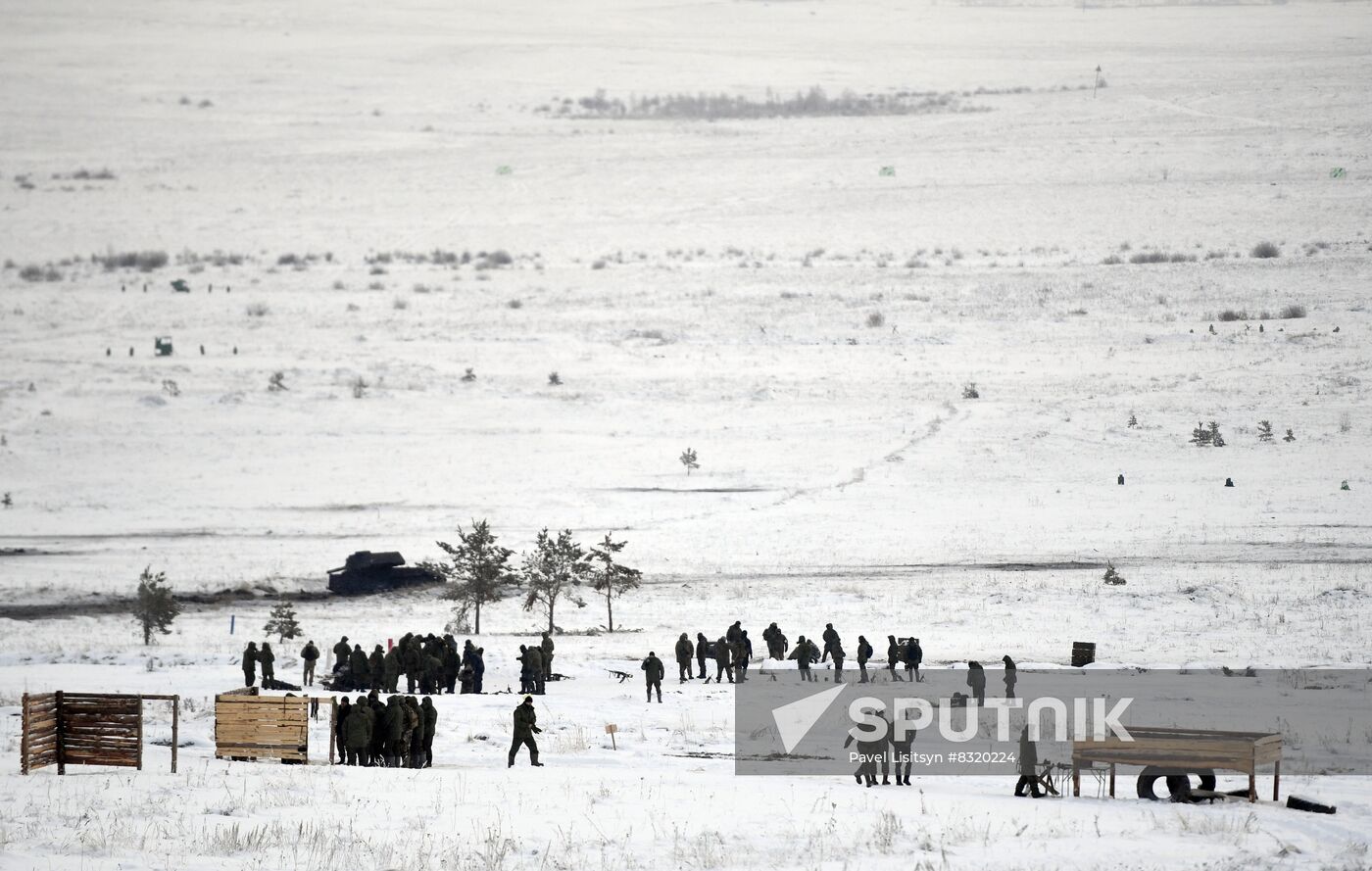 Russia Partial Mobilisation Training