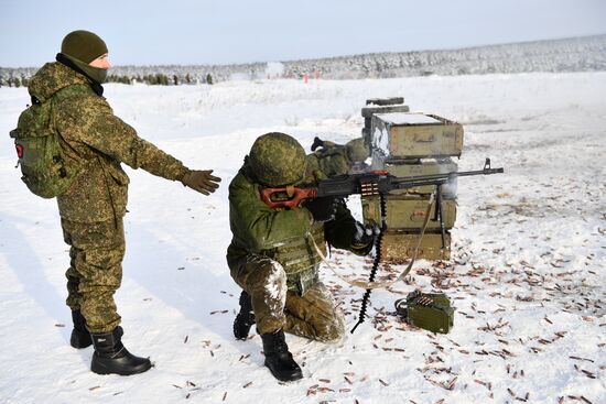 Russia Partial Mobilisation Training