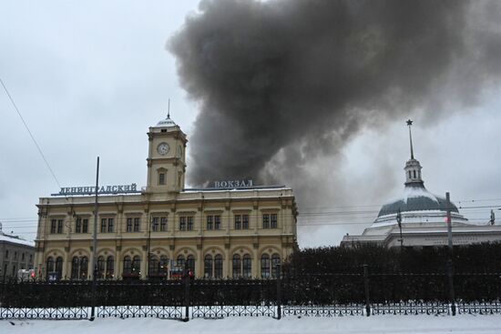 Russia Fire