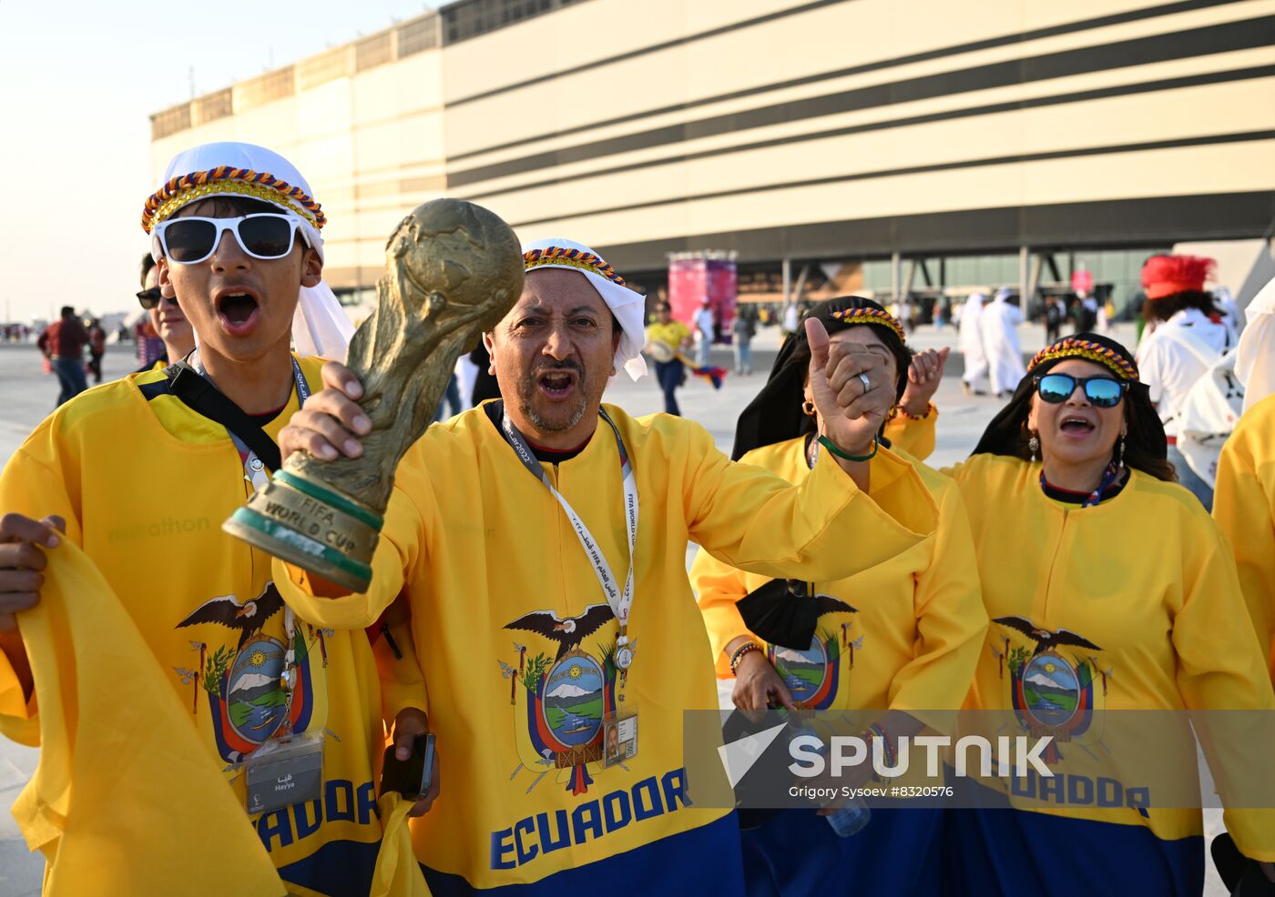 Qatar Soccer World Cup Fans