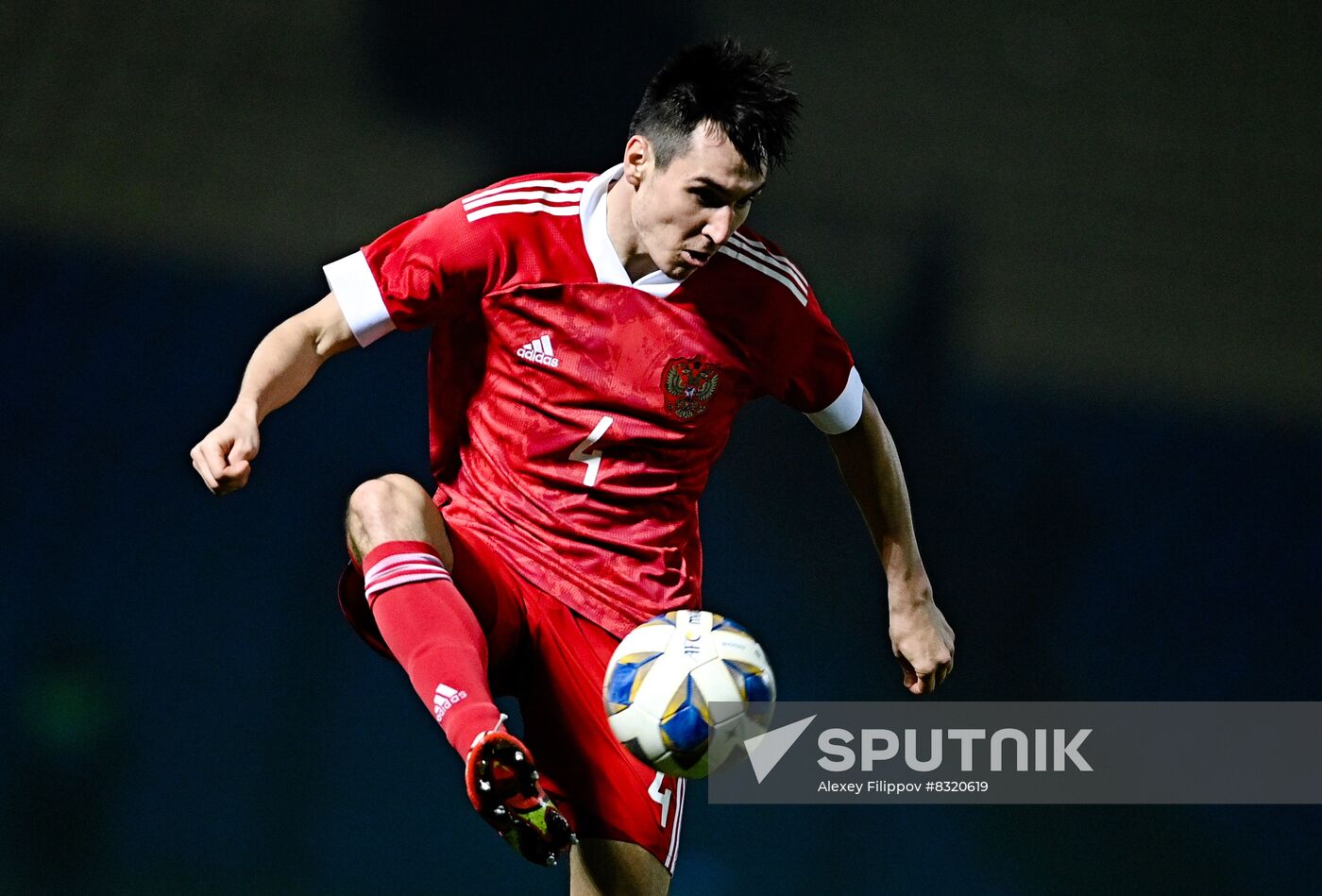 Uzbekistan Soccer Friendly Uzbekistan - Russia