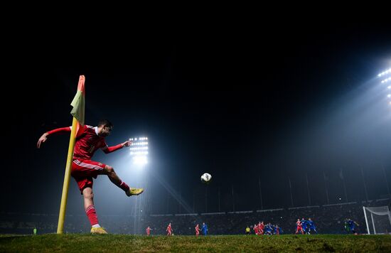 Uzbekistan Soccer Friendly Uzbekistan - Russia