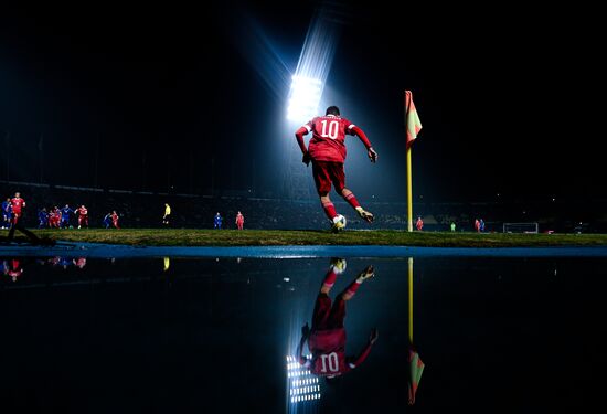 Uzbekistan Soccer Friendly Uzbekistan - Russia