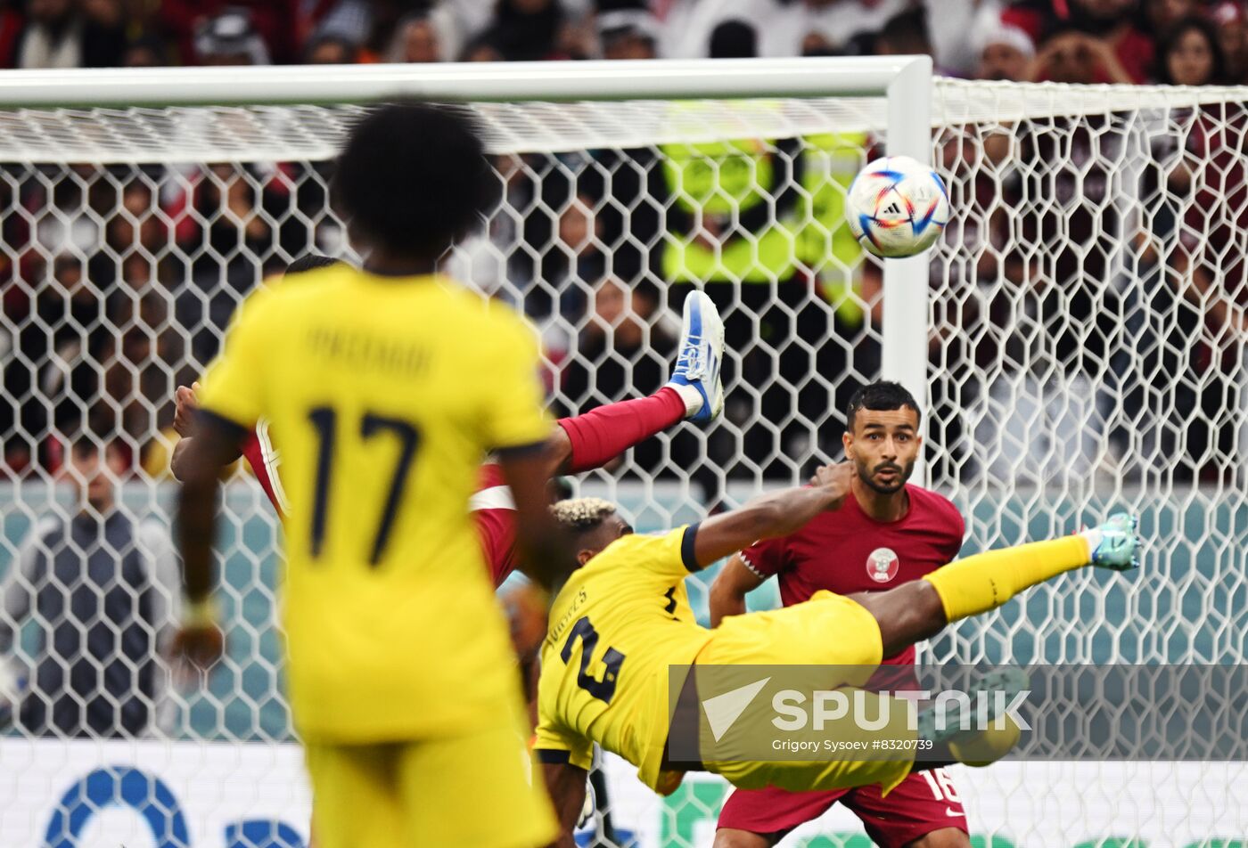 Qatar Soccer World Cup Qatar - Ecuador