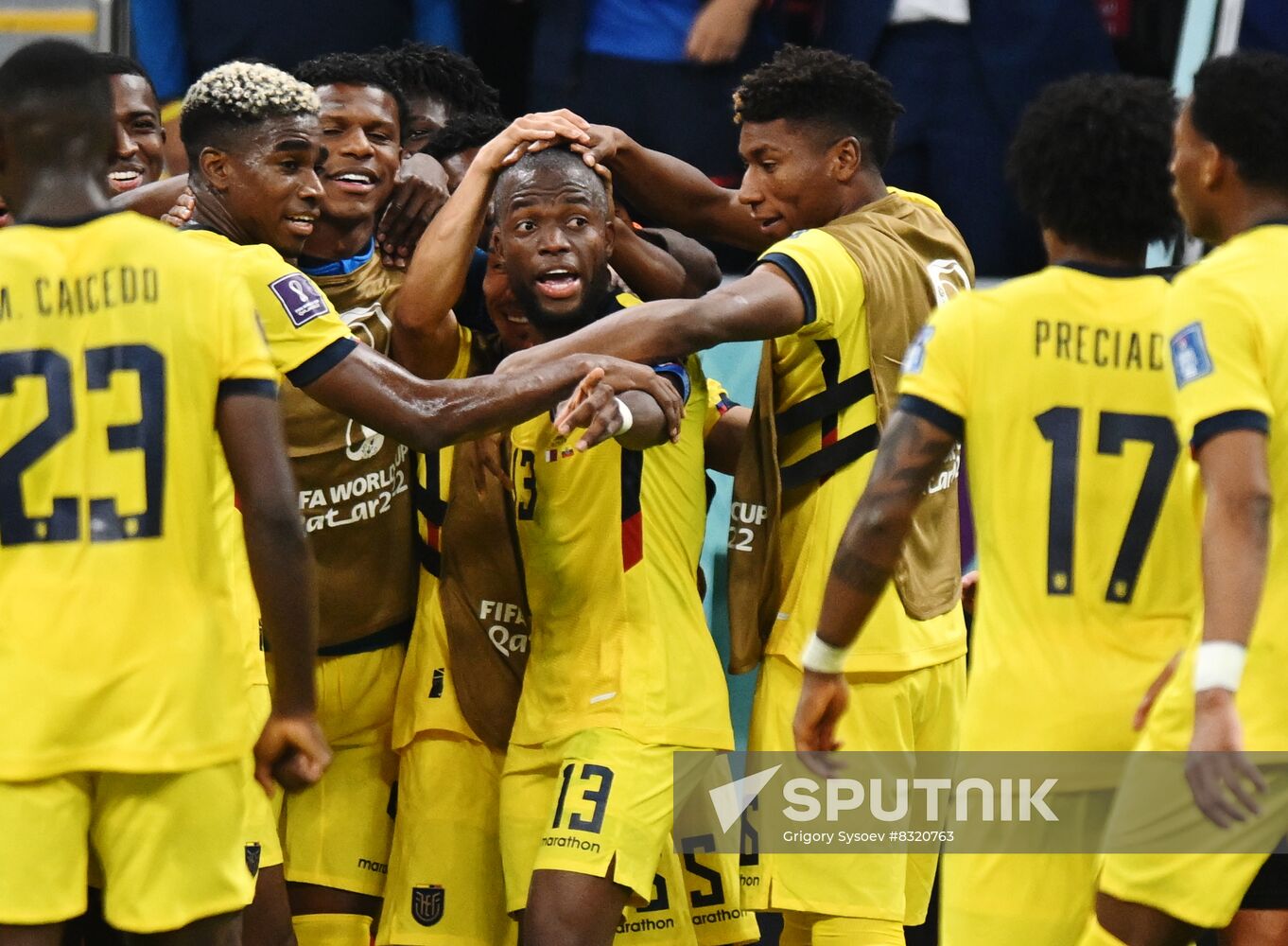 Qatar Soccer World Cup Qatar - Ecuador