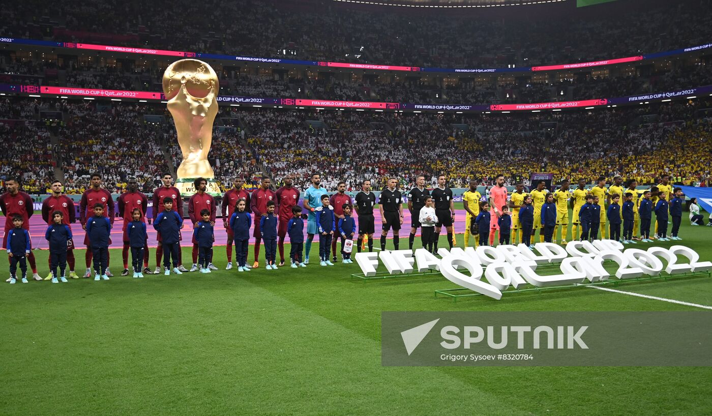 Qatar Soccer World Cup Qatar - Ecuador
