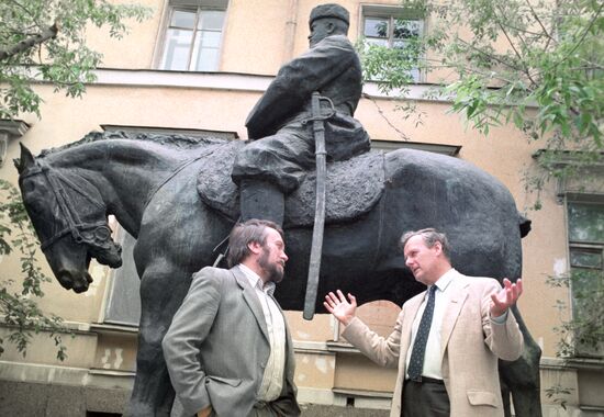Chair of the Leningrad City Council Anatoly Sobchak