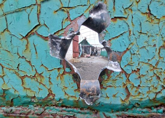 Russia Ukraine Military Operation Shelling