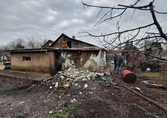 Russia Ukraine Military Operation Shelling