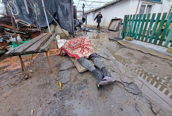 Russia Ukraine Military Operation Shelling