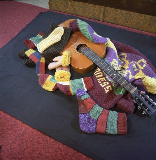 Yury Senteryukhin's knitting machine
