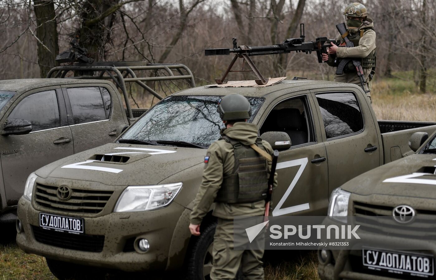 Russia Ukraine Military Operation Troops Supply