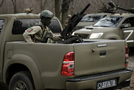 Russia Ukraine Military Operation Troops Supply