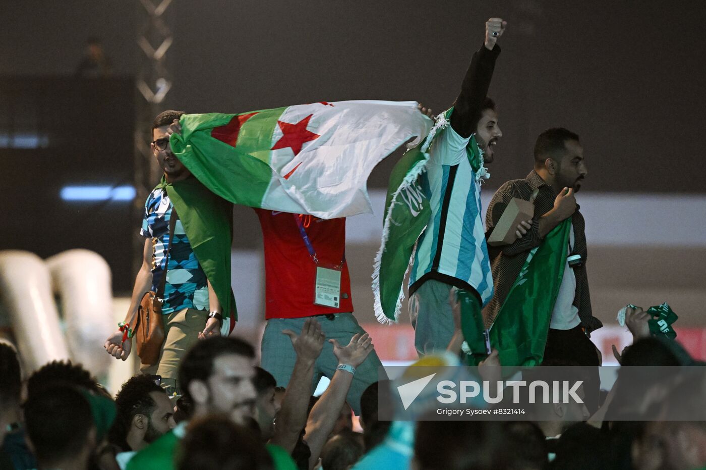 Qatar Soccer World Cup Fans