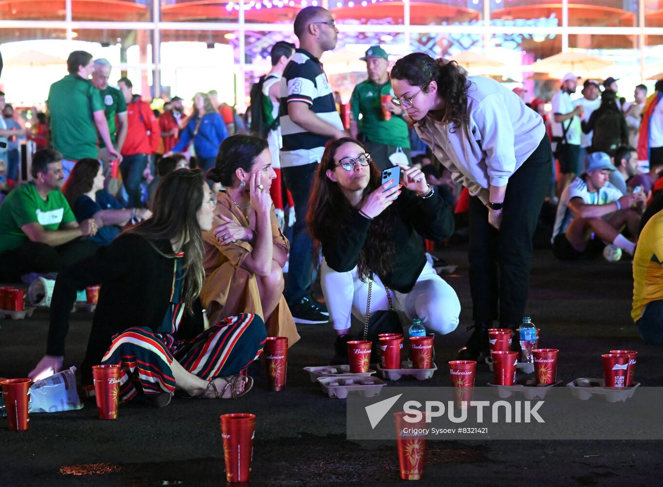 Qatar Soccer World Cup Fans