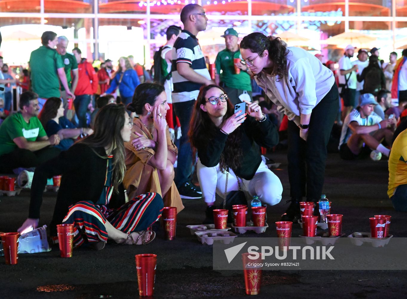 Qatar Soccer World Cup Fans