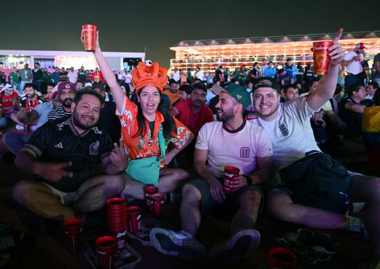 Qatar Soccer World Cup Fans
