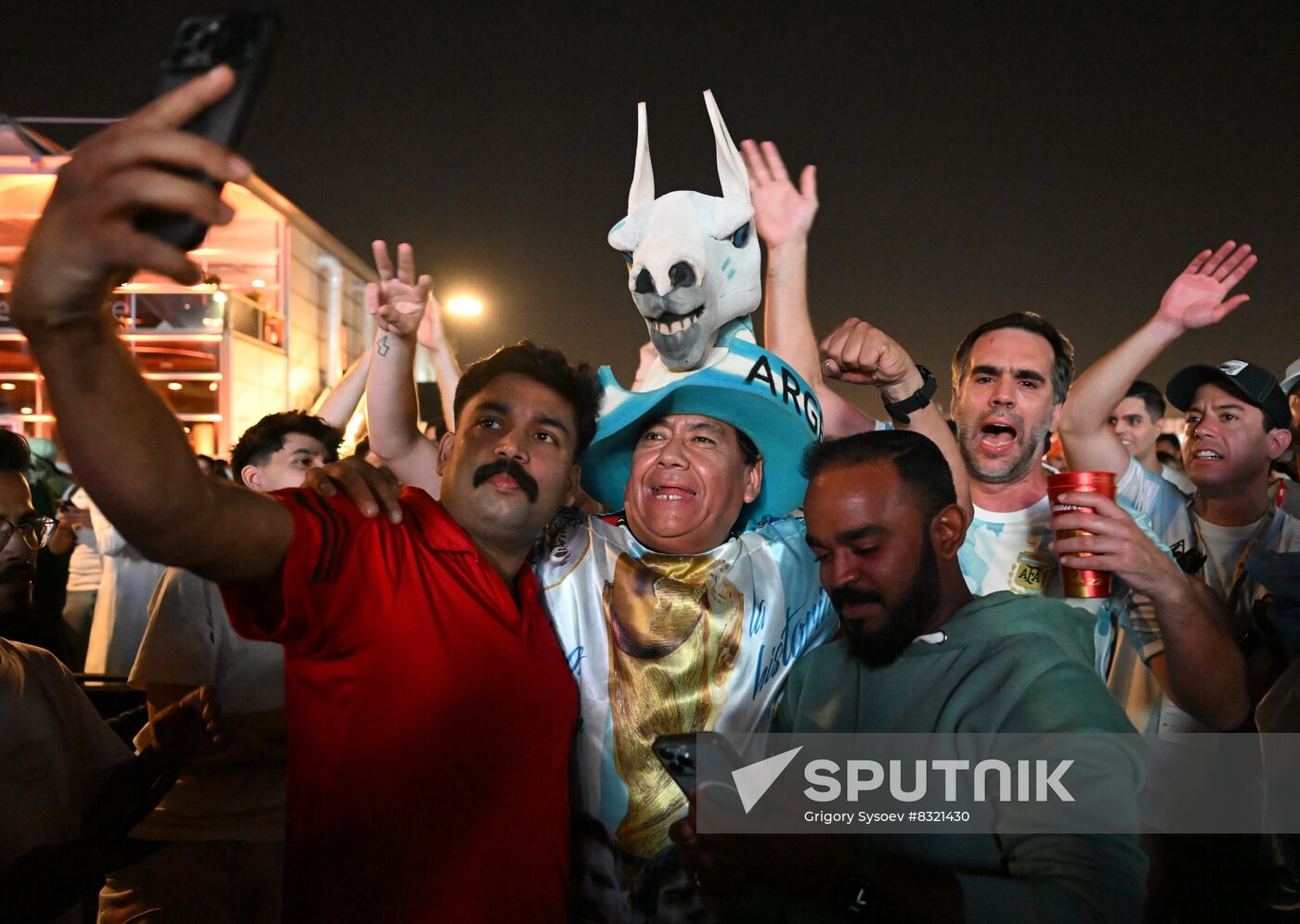 Qatar Soccer World Cup Fans
