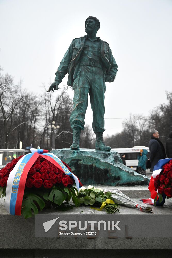 Russia Cuba Monument Unveiling