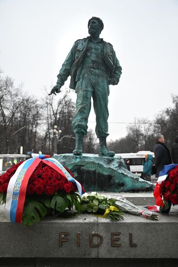 Russia Cuba Monument Unveiling