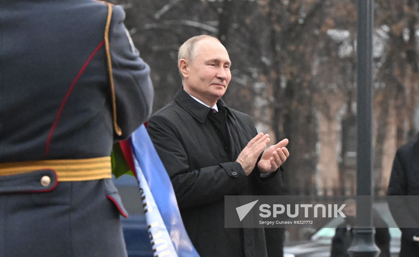 Russia Cuba Monument Unveiling
