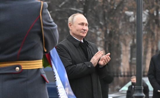 Russia Cuba Monument Unveiling
