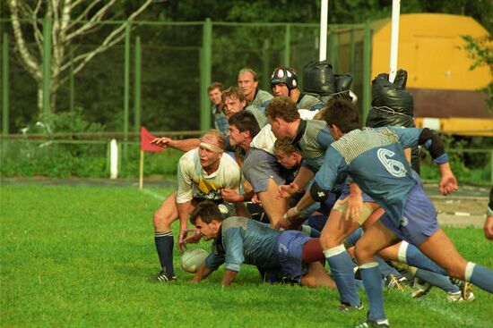 First All-Union Rugby Tournament in Moscow