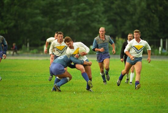 1st All-Union Rugby Tournament in Moscow