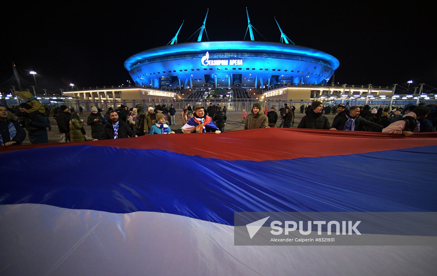 Russia Serbia Flag