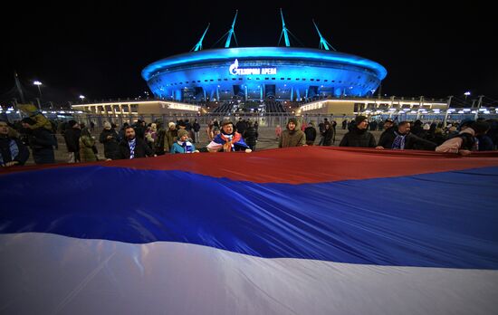 Russia Serbia Flag