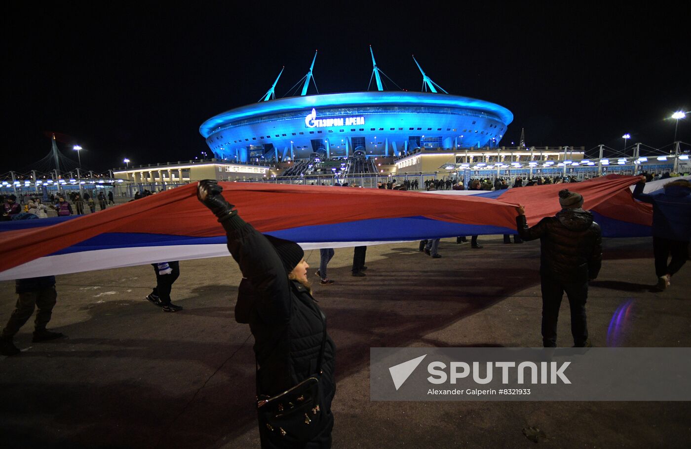 Russia Serbia Flag