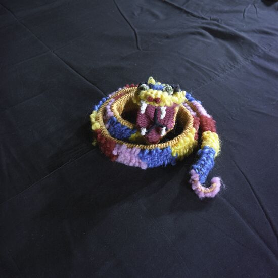 Yury Senteryukhin's knitting machine