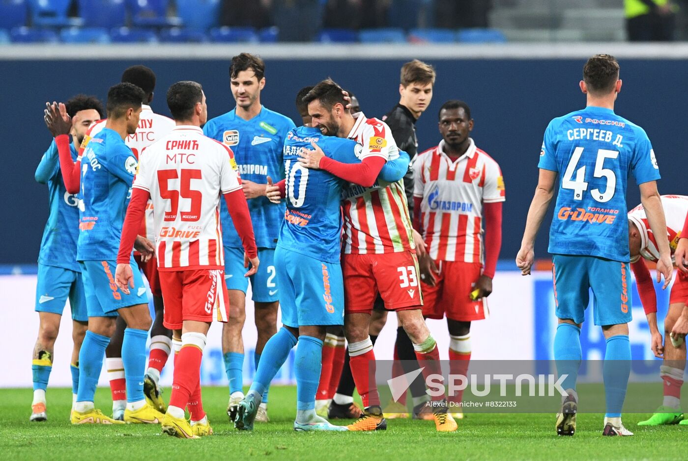 Russia Soccer Friendly Zenit - Crvena Zvezda