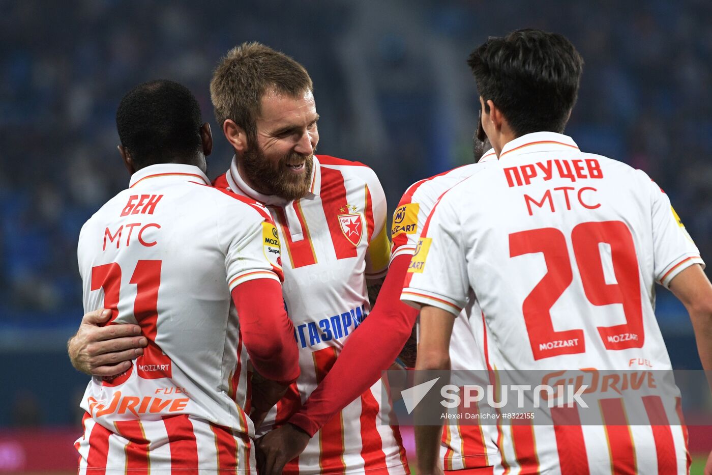 Russia Soccer Friendly Zenit - Crvena Zvezda