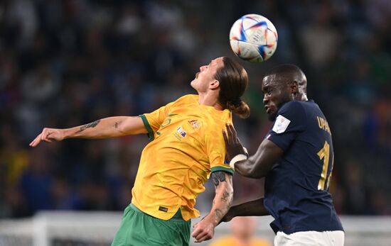 Qatar Soccer World Cup France - Australia