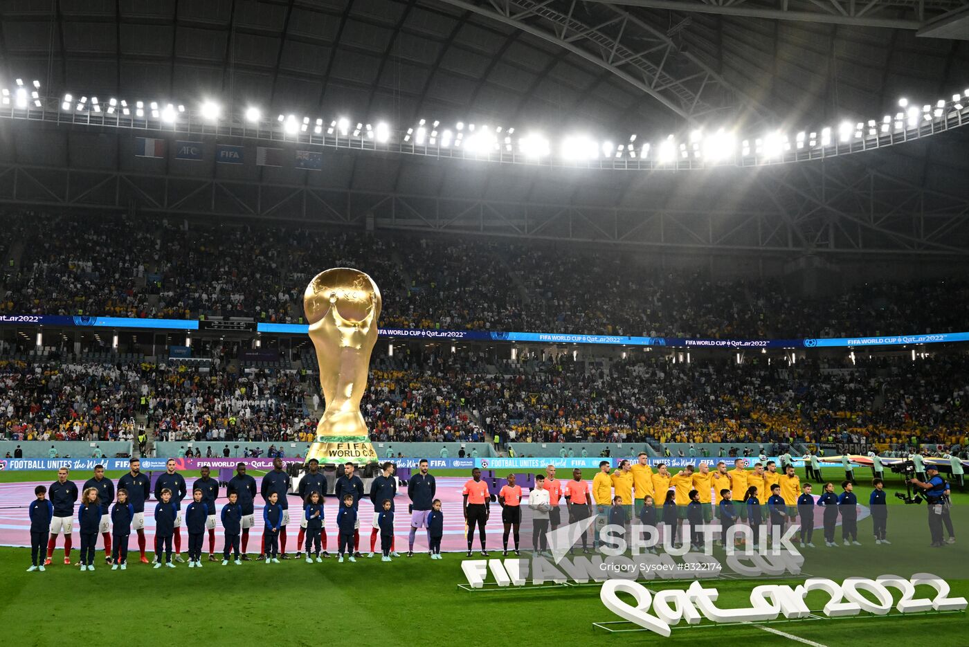 Qatar Soccer World Cup France - Australia