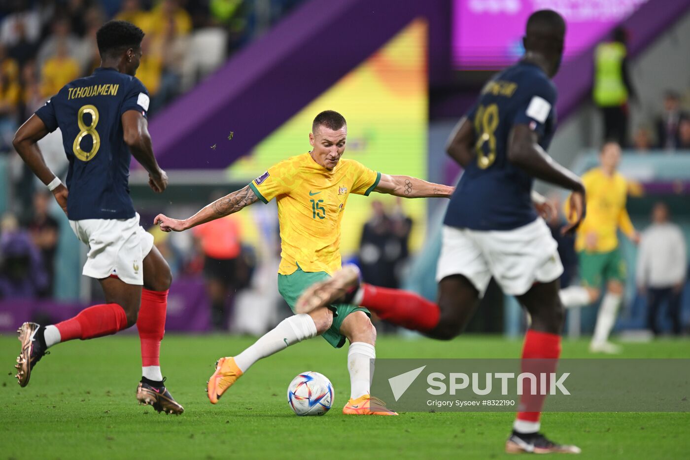 Qatar Soccer World Cup France - Australia