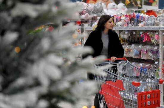 Russia New Year Festive Season Preparations