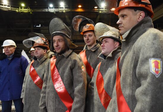 Russia Ukraine Military Operation Steel Works