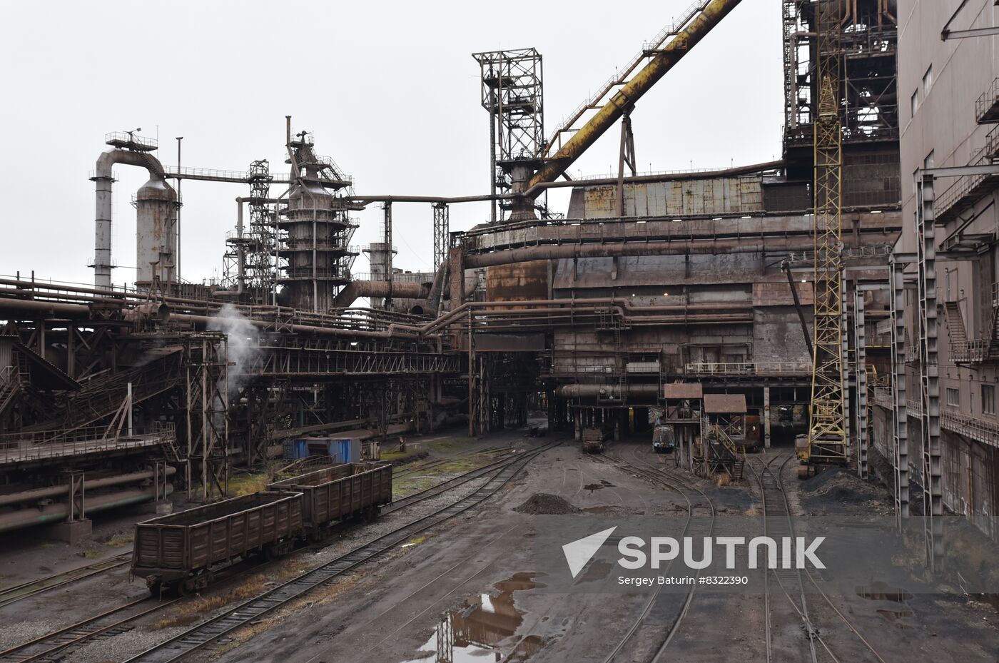 Russia Ukraine Military Operation Steel Works