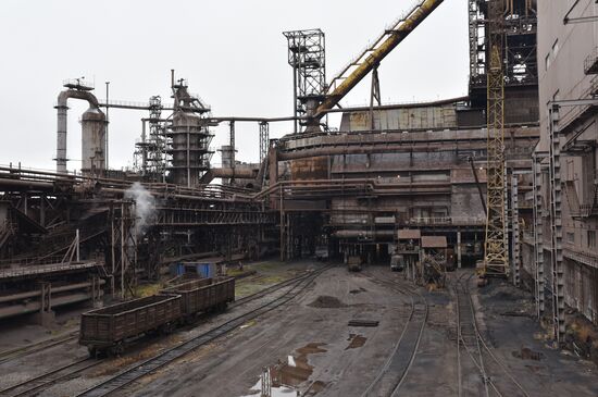 Russia Ukraine Military Operation Steel Works