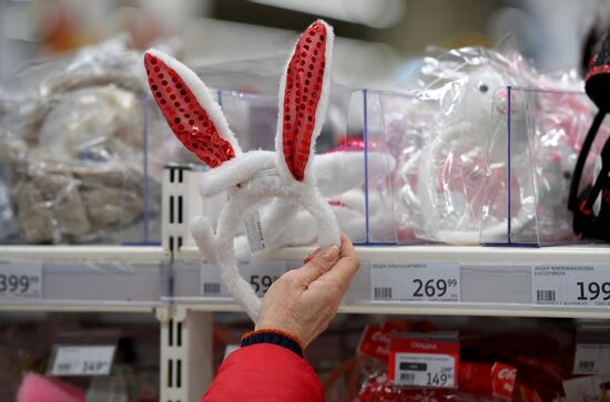 Russia New Year Festive Season Preparations