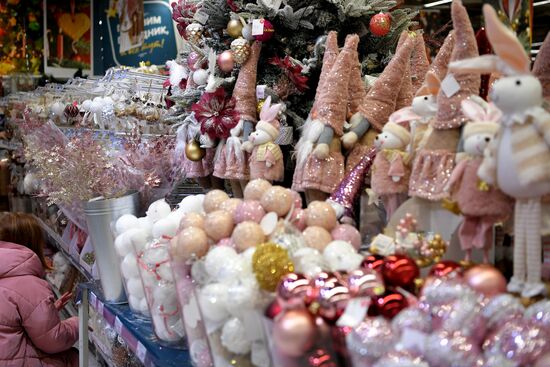 Russia New Year Festive Season Preparations