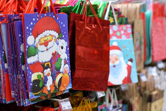 Russia New Year Festive Season Preparations