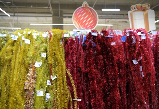 Russia New Year Festive Season Preparations